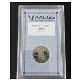 1989-S Congress Half Dollar Proof AACGS PF67