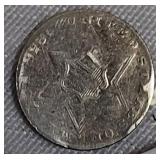 1856 Three-Cent Silver Trime