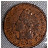 1891 & 1892  Indian Head Small Cents