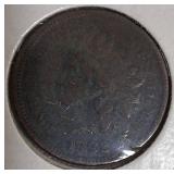 1882 & 1863 Indian Head Small Cent