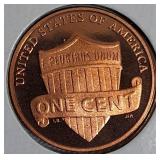 2012-S Lincoln Cent Proof, 2014-S Lincoln Cent Proof, 2016-S Lincoln Cent Proof, and 2017-S Lincoln Cent Proof.