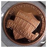 2012-S Lincoln Cent Proof, 2014-S Lincoln Cent Proof, 2016-S Lincoln Cent Proof, and 2017-S Lincoln Cent Proof.