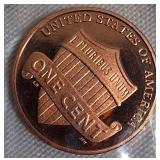 2012-S Lincoln Cent Proof, 2014-S Lincoln Cent Proof, 2016-S Lincoln Cent Proof, and 2017-S Lincoln Cent Proof.