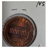 1982 UNC Small Copper Dated Lincoln Cent Proof, 1964, 1961, and 1963 Lincoln Cent Proofs