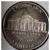 2000 - 2003: S Mint Jefferson Nickel Clad Proofs