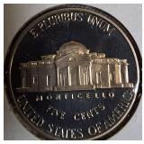 2000 - 2003: S Mint Jefferson Nickel Clad Proofs