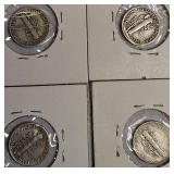 1923 -1938 Mercury Dimes