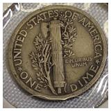 1923 -1938 Mercury Dimes