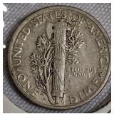 1923 -1938 Mercury Dimes