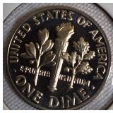 1974-1977 S Minted Proof Roosevelt Clad Dimes