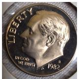 The following years featured S-minted Roosevelt clad dime proofs: 1978, 1979, 1981, and 1982.