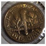 The following years featured S-minted Roosevelt clad dime proofs: 1978, 1979, 1981, and 1982.