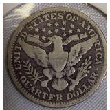 1916-D & 1900 Silver Barber Quarters