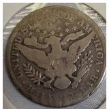 1895-S Barber Half Dollar.