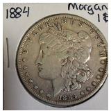 1884 Morgan Silver Dollar