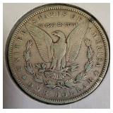 1884 Morgan Silver Dollar