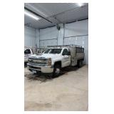 2019 Chevy 3500 HD Duramax Heavy Duty Pickup Truck Only 63,435 miles NO RESERVE!!