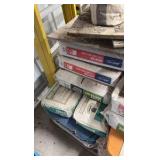 Pallet: SpecMix Mortar & Grout fill; Akona Grout; Mastercraft; Surecrete