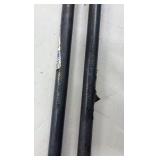 (2) Tire Spoons - tire irons; (1) Small sledge hammer