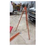 (2) Men Working Roll-up signs with tripod stands