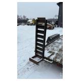 2007 Flatbed equipment trailer with two loading ramps