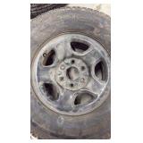 (2) tires General P255-70R16; Goodyear Wrangler P265-70R17