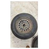 (2) tires General P255-70R16; Goodyear Wrangler P265-70R17