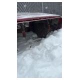 1993 International Dump Truck & extra Dump Truck hood.