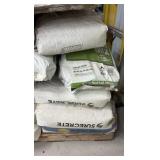 Pallet: SpecMix Mortar & Grout fill; Akona Grout; Mastercraft; Surecrete
