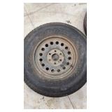 (2) tires General P255-70R16; Goodyear Wrangler P265-70R17