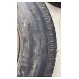 (2) tires General P255-70R16; Goodyear Wrangler P265-70R17