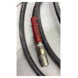 Central Pneumatic 1" pinless impact wrench, Diablo air hose