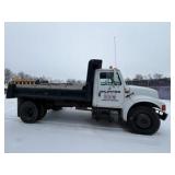 1993 International Dump Truck & extra Dump Truck hood.