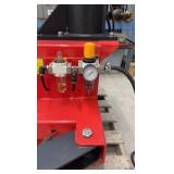 Mayflower Red Tire Changer with a bead blaster.