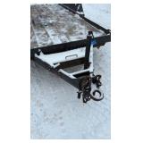 2007 Flatbed equipment trailer with two loading ramps