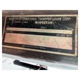 1993 International Dump Truck & extra Dump Truck hood.