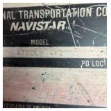 1993 International Dump Truck & extra Dump Truck hood.