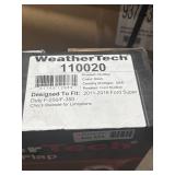 WeatherTech Front Mudflaps For 2011-2016 F250,350,450.