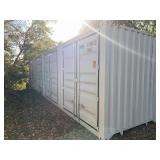 MMPU1069991 // 40 Ft High Cube Sea Container with 4 Sets of Side Doors