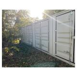 MMPU1069991 // 40 Ft High Cube Sea Container with 4 Sets of Side Doors