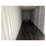 MMPU1069991 // 40 Ft High Cube Sea Container with 4 Sets of Side Doors