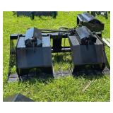 FUTURE Skid Steer Rock Grapple Bucket/Hollow Wood Grabber (FU-HWG72C)