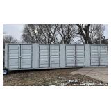 CFGU4046279 // 40 Ft High Cube Sea Container with 4 Sets of Side Doors