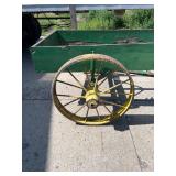 Vintage Running Gear with Steel Wheels- John Deere