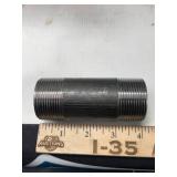 Black Steel Pipe 4"x1.5" Nipple Fittings
