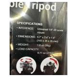 Monoprice small flexible tripods New factory case of 10