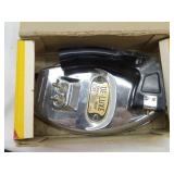 Vintage Iron & De-Luxe Travel Iron in Original Box