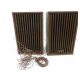 Vintage Panasonic Speaker Set. Model 8840.