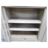 Metal 2-Door Cabinet. 36"x18"x42"