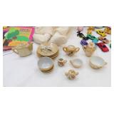 Vintage Toys, Records, Vintage Quilt